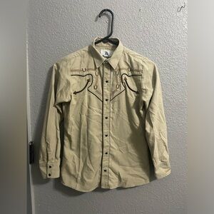 Rangers Western " Aventurero" Kaki shirt For Kids Size 12